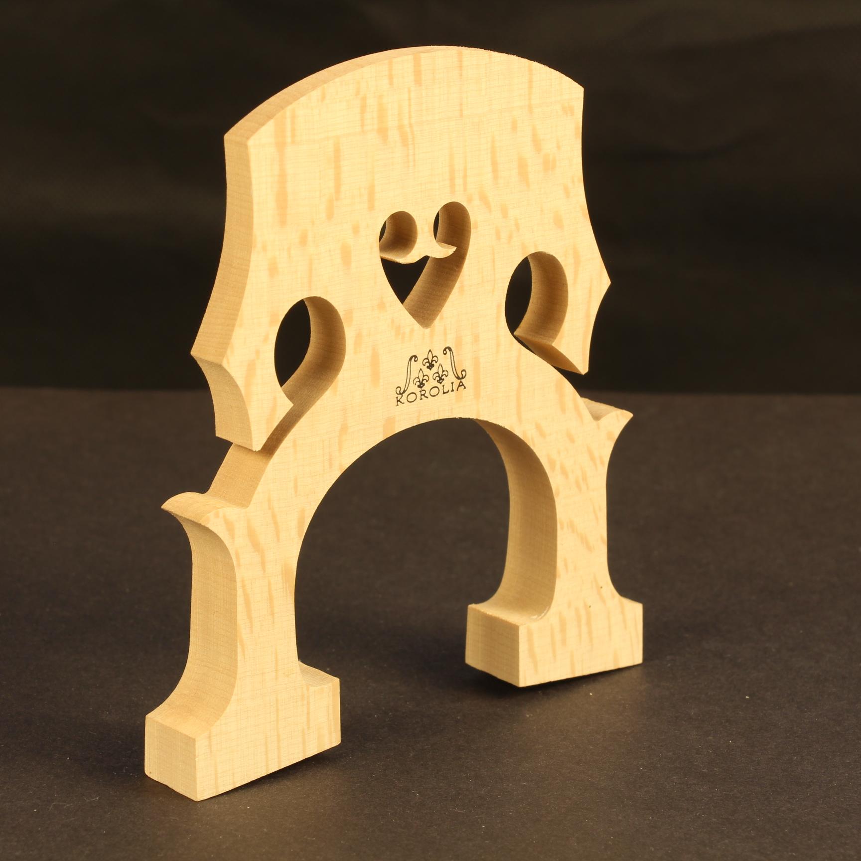Korolia Cello Bridge - French - Grandiose - 4/4 92mm - Image 2