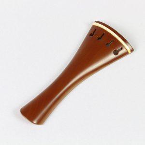 Tailpiece Boxwood - French Model with White Trim  10.8cm Violin