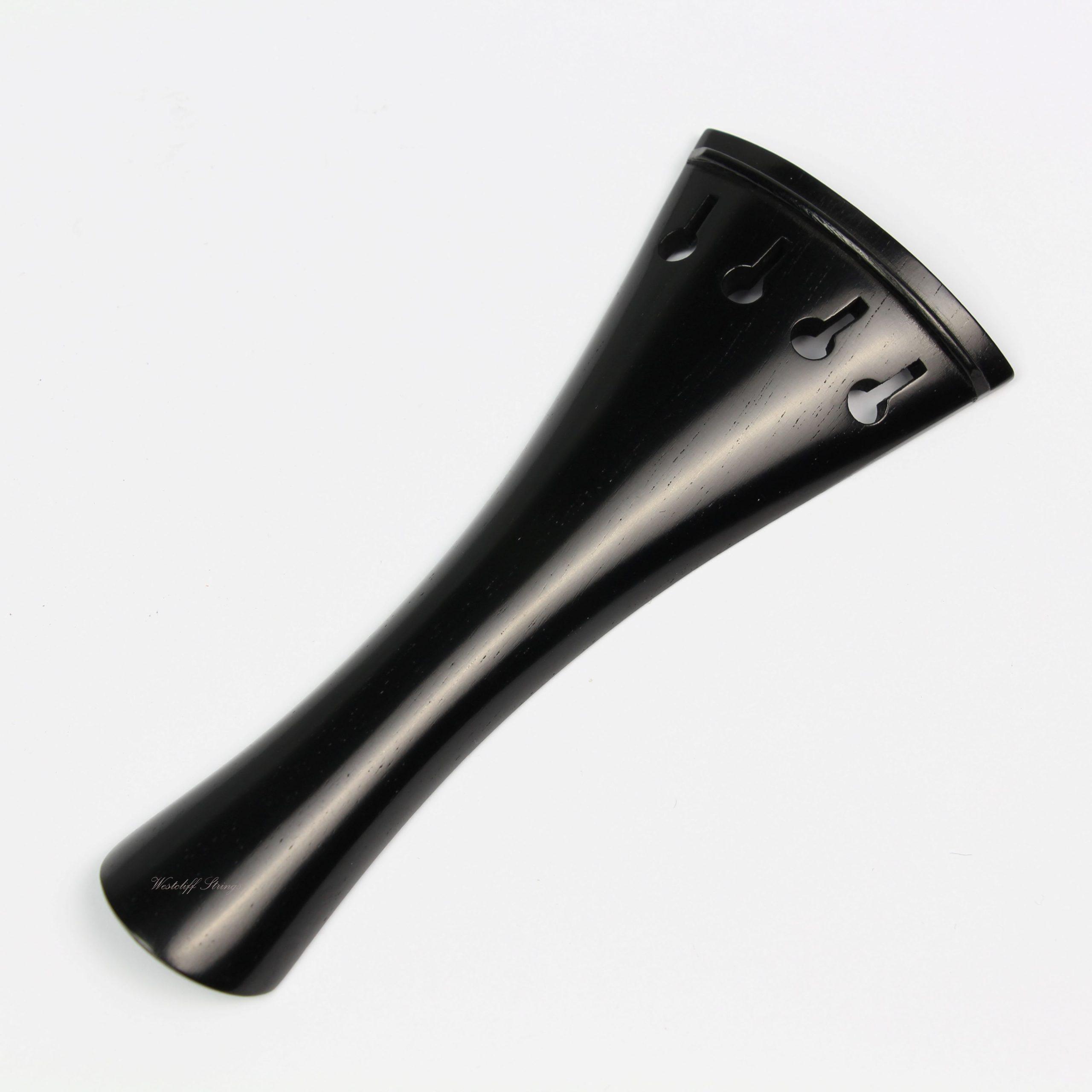 Shop | Classic Violin Tailpiece - French Model - Ebony 10.8cm