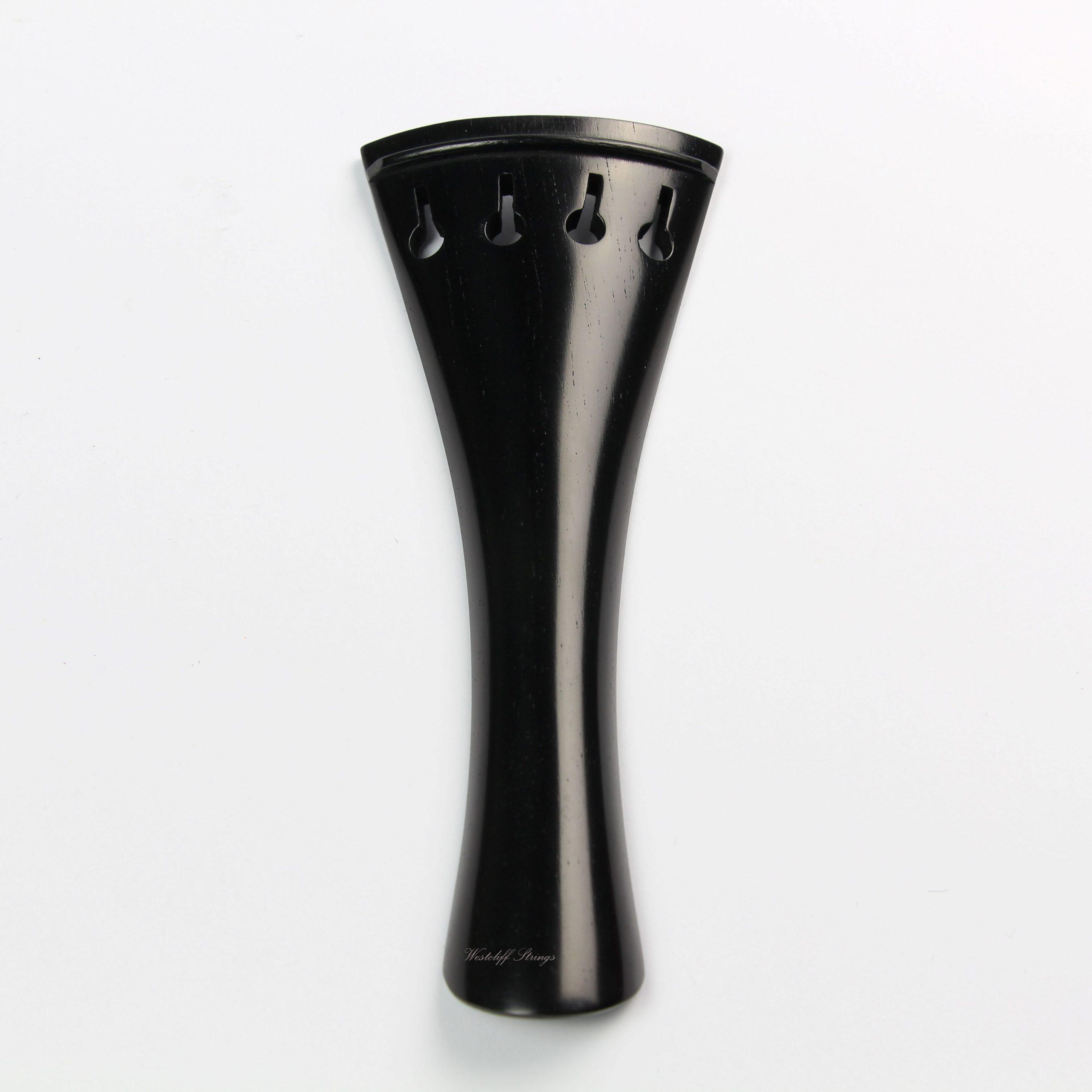 Shop | Classic Violin Tailpiece - French Model - Ebony 10.8cm