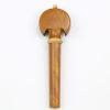 Violin Peg Set - Baroque Model - Boxwood with White Trim