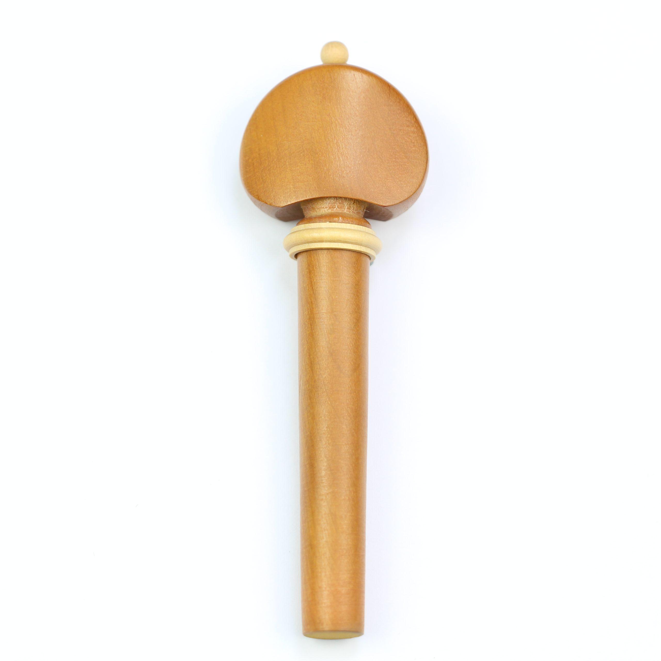 Violin Peg Set - Hill Model - Boxwood With Off-White Trim