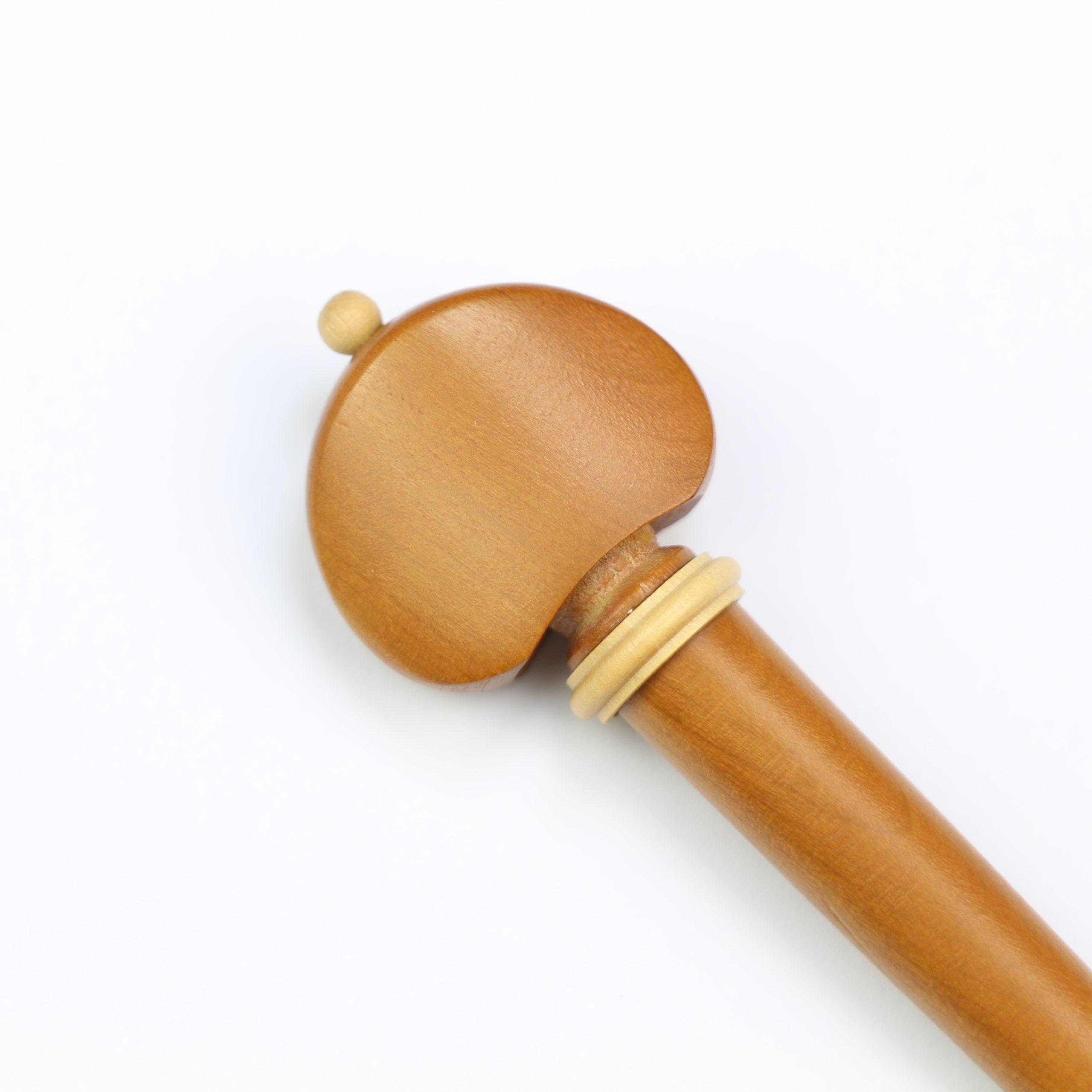 Violin Peg Set - Hill Model - Boxwood With Off-White Trim