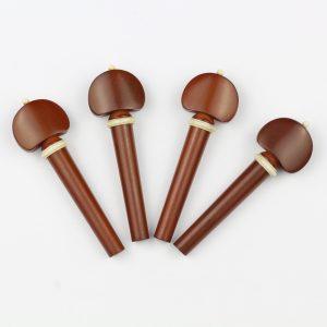 Peg Set Boxwood - Hill Model with White Trim Violin