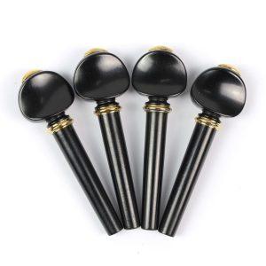 Peg Set Ebony - Vatelot Model with Brass Trim