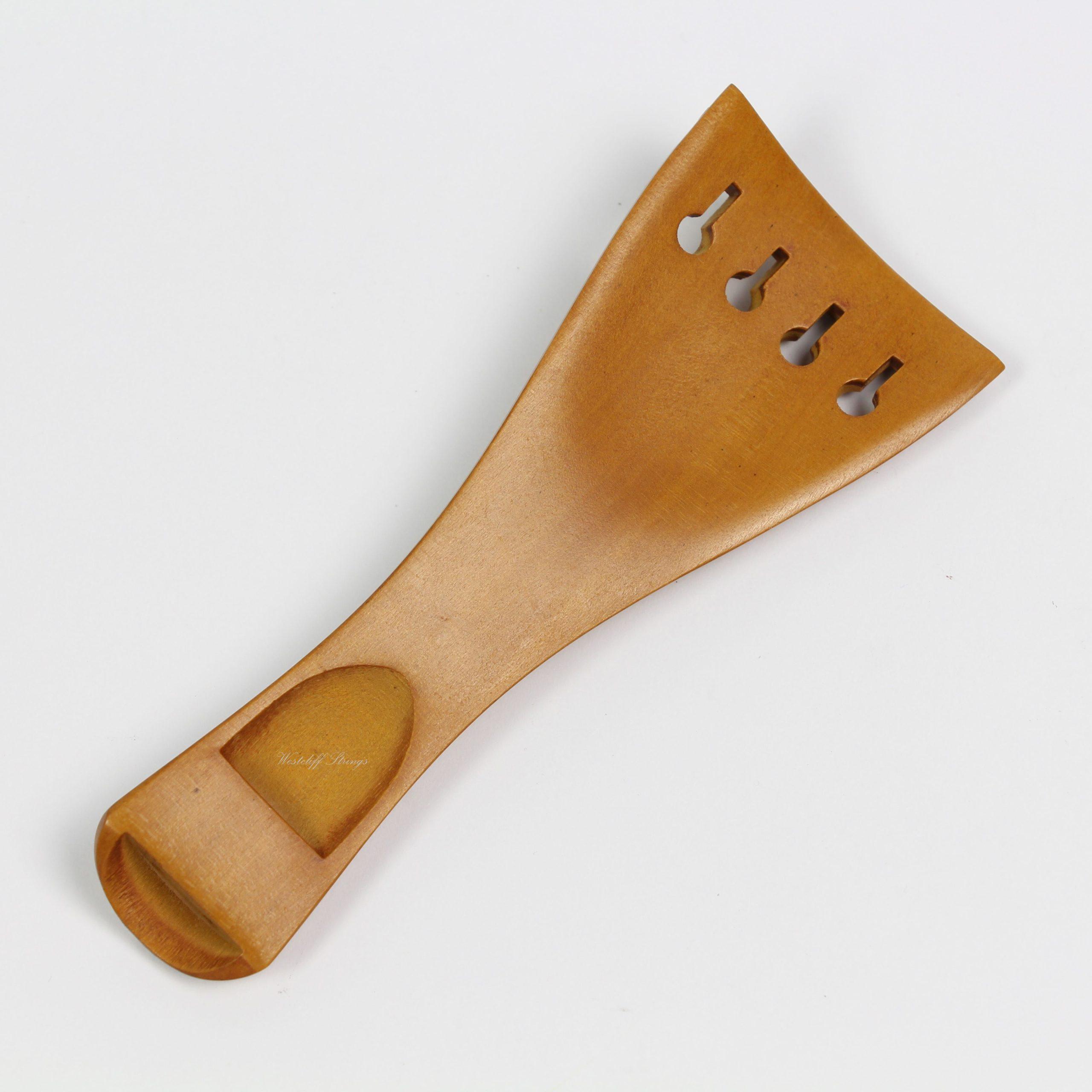 Shop | Violin Tailpiece - Hill Model - Boxwood & Ebony Trim 10.8cm