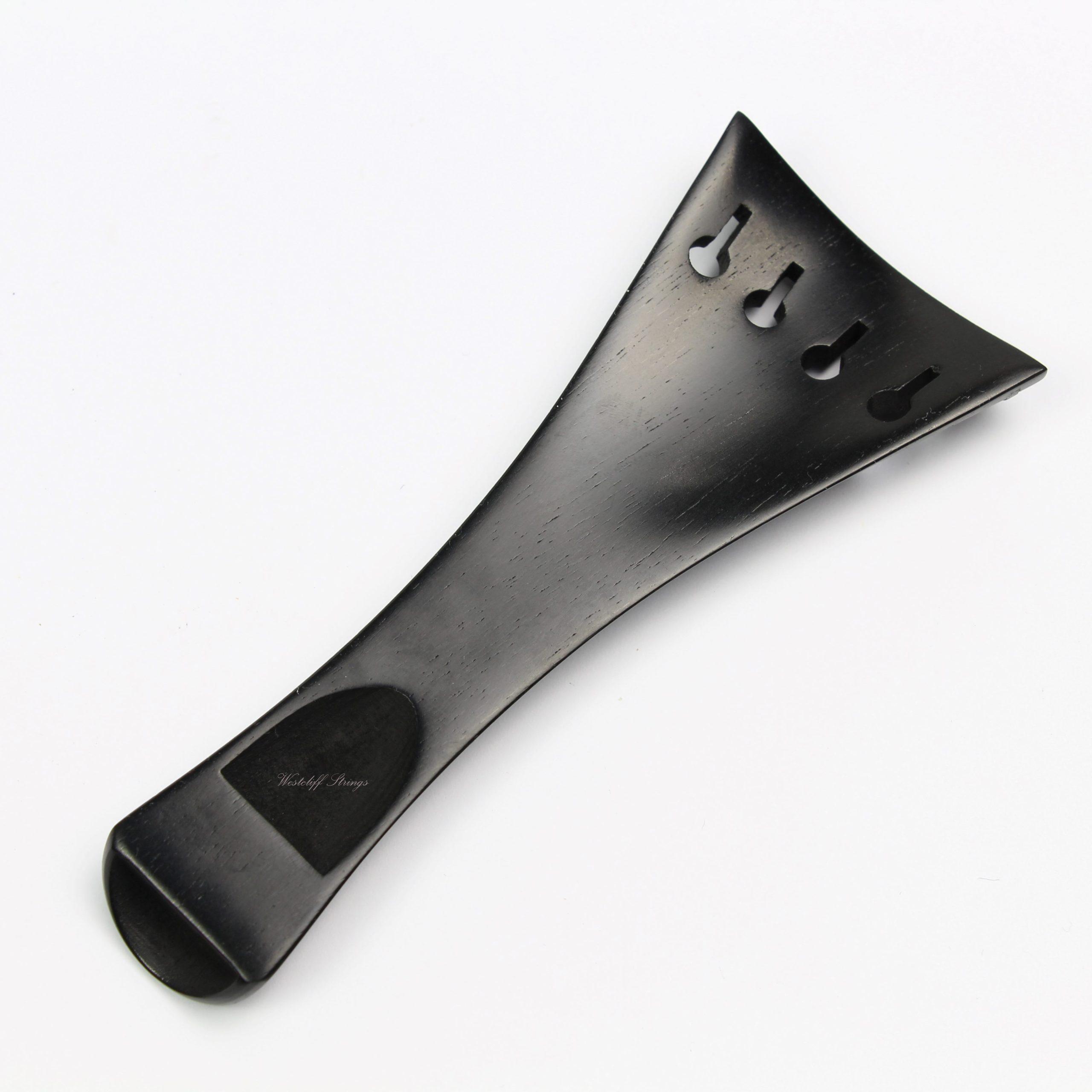 Shop | Classic Violin Tailpiece - French Model - Ebony 10.8cm