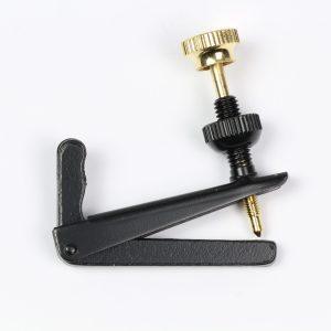 Cello Fine Tuner Adjuster Standard Model Black with Gold Screw