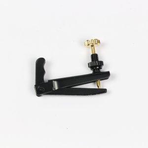 Viola Fine Tuner Adjuster Standard Model Black with Gold Screw