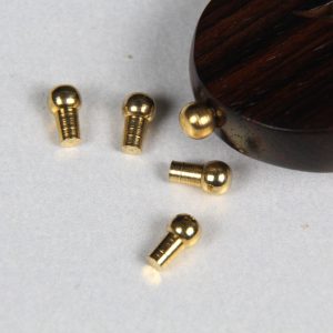 Brass Ball/Pips for Violin or Viola Pegs x 4