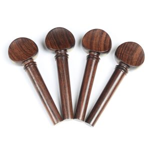 Peg Set Rosewood - French Standard Model with Matched Collar Violin