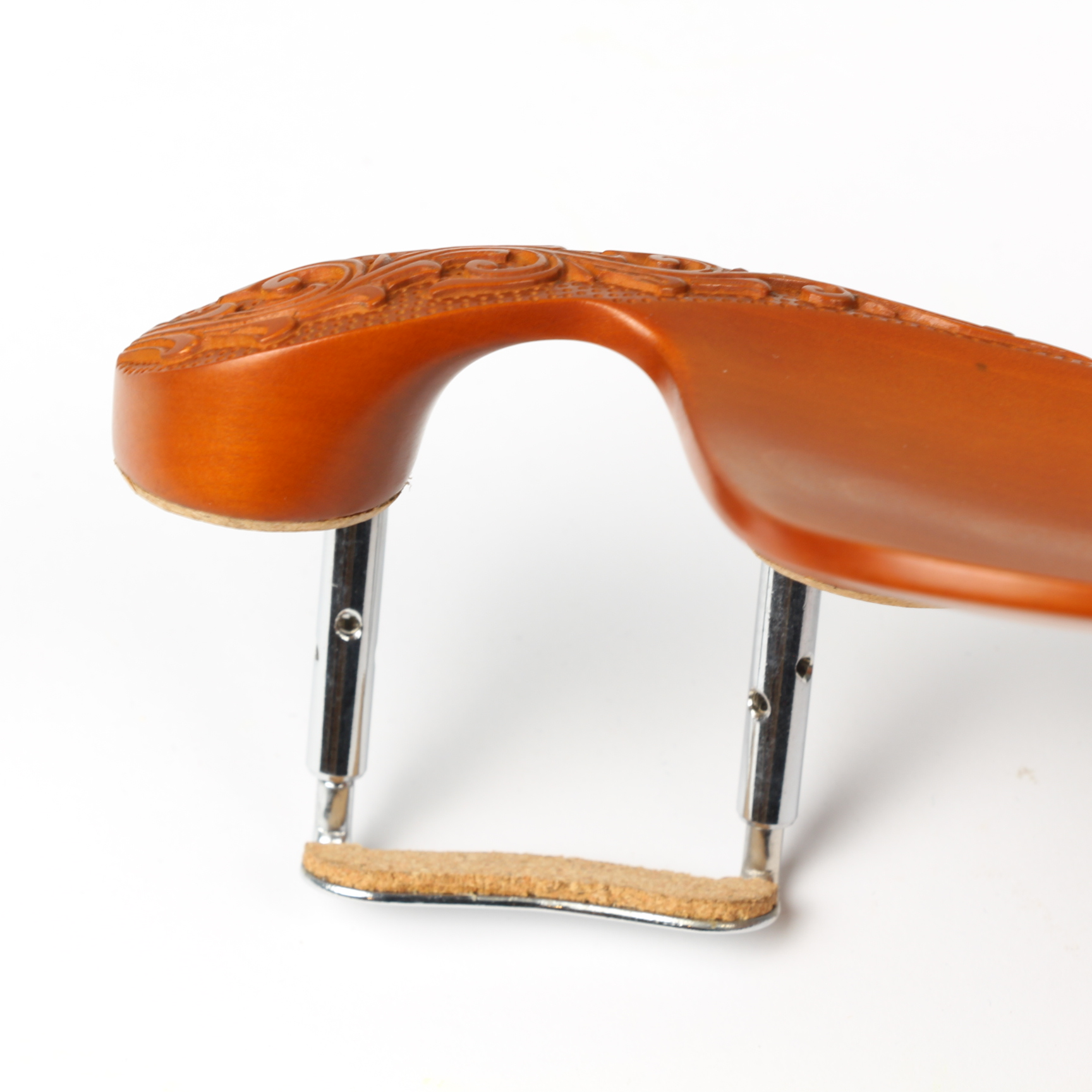 Violin Chinrest Italian Boxwood Carved - Image 6
