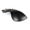 Violin Chinrest Italian Ebony Carved - Medium Height - Thumbnail Image 2