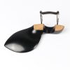 Violin Chinrest Italian Ebony Carved - Low Height - Thumbnail Image 3