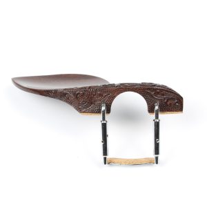 Violin Chinrest Italian Tamarind Carved
