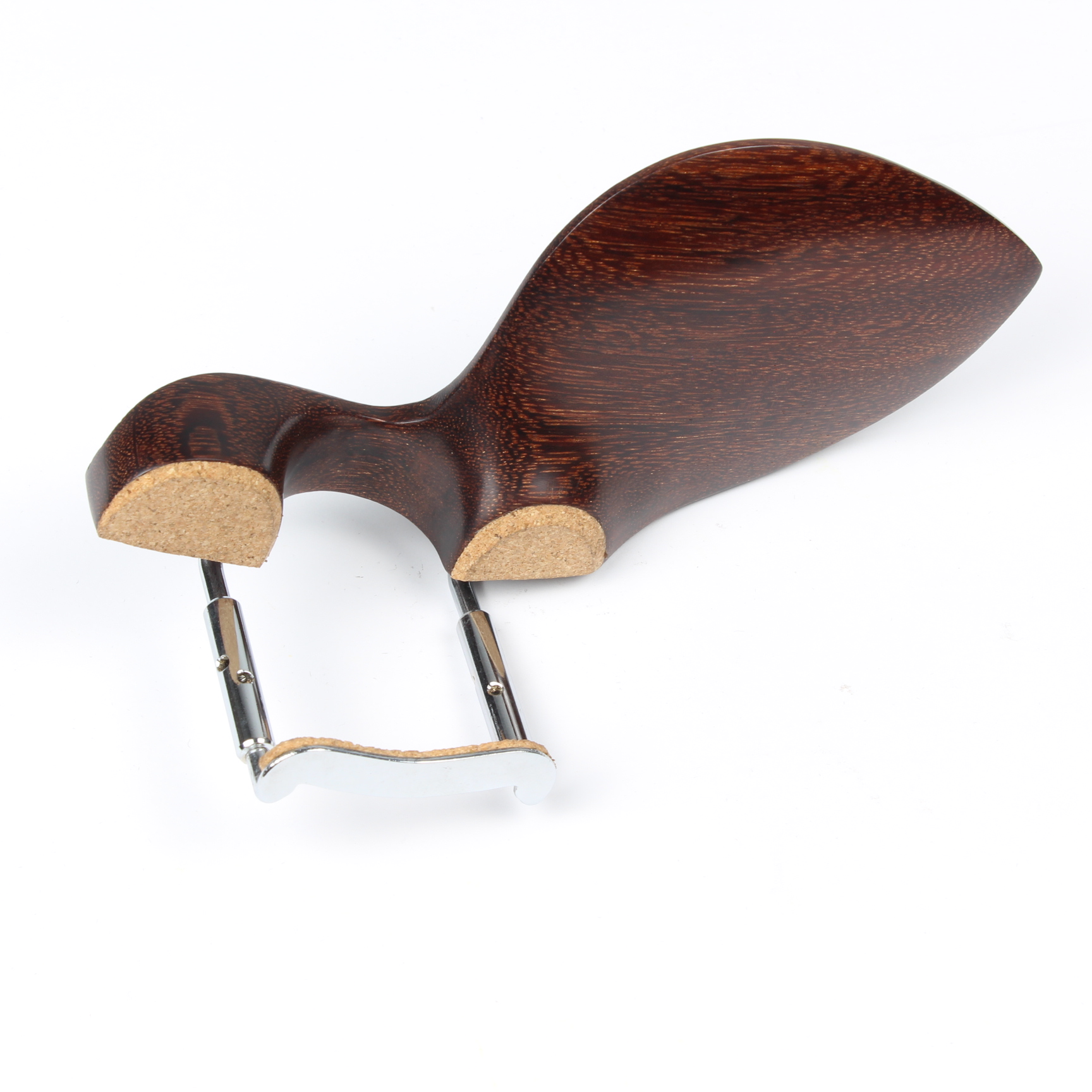 Violin Chinrest Italian Tamarind Carved - Image 6