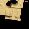 Aubert Violin Bridge 4/4 Fitted Made in France Adjustable Feet