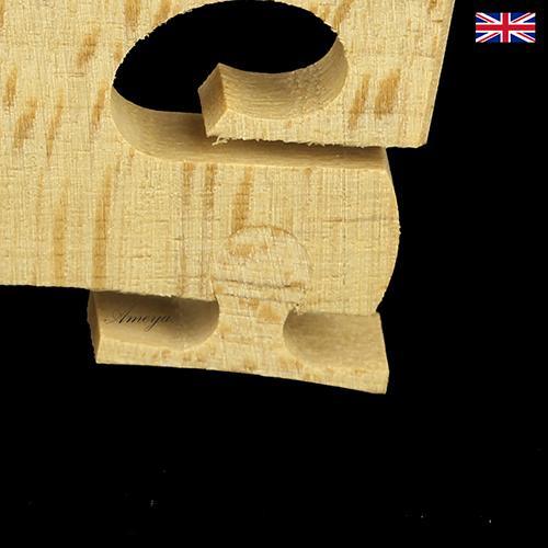 Aubert Violin Bridge 4/4 Fitted Made in France Adjustable Feet