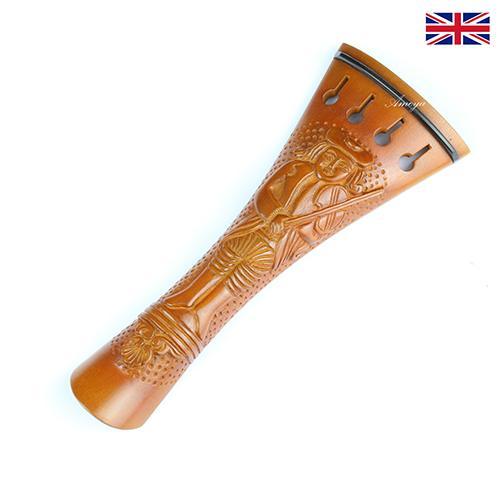Carved Tailpiece Boxwood Model 7 - 4/4