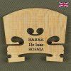 Barsa Violin Bridge DeLuxe 41.5 Medium