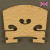 Barsa Violin Bridge Super DeLuxe 41.5 Medium