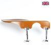 Shop | Violin Chinrest - Guarneri - Boxwood with Hill Clamps