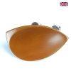 Chinrest Boxwood - Teka Model - Violin Chrome Hill Clamp