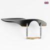 Sleek & Ultralight Violin Chinrest | The Delphin Lite Model in Ebony