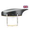 Chinrest Ebony Wood - Teka Model - Violin