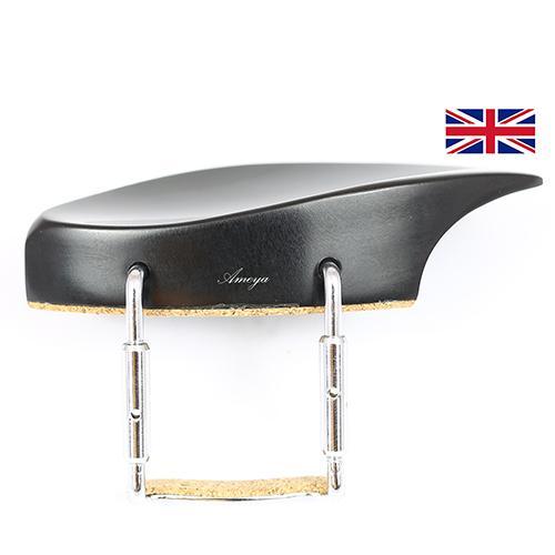 Chinrest Ebony Wood - Teka Model - Violin