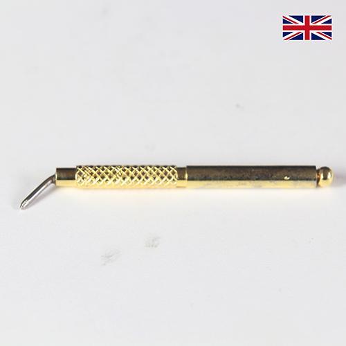 Chinrest Key Wrench Thin Gold Violin Viola
