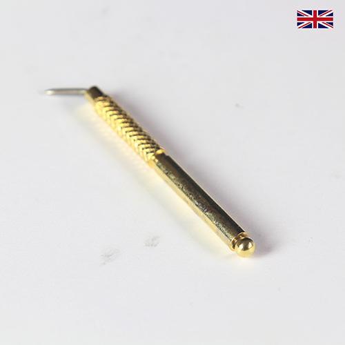 Chinrest Key Wrench Thin Gold Violin Viola