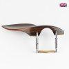 Chinrest Rosewood - Delphin Lite Model-Violin, Super Lightweight