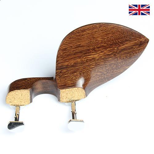 Chinrest Tamarind Guarneri Model - Violin with Chrome Hill Clamp