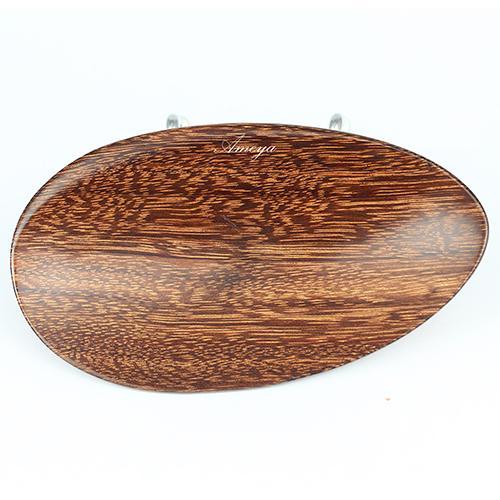 Chinrest Tamarind Wood - New Flesch Model - Violin