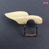 Chinrest White Boxwood - Strad Model - Viola
