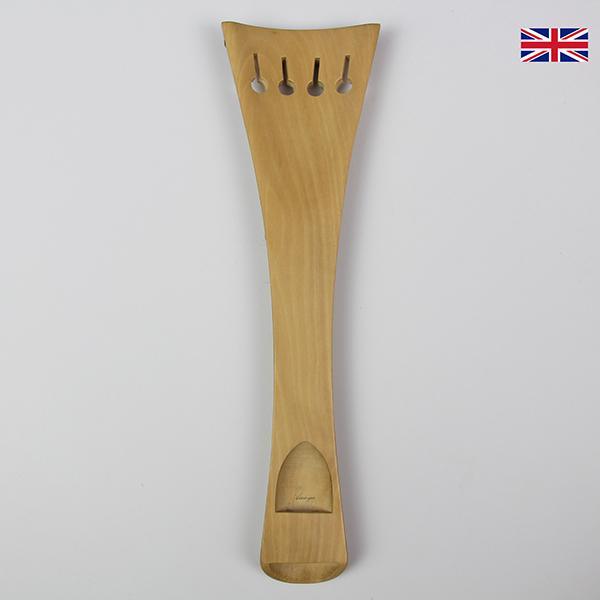 Carved Tailpiece White Boxwood St Cecile - Cello