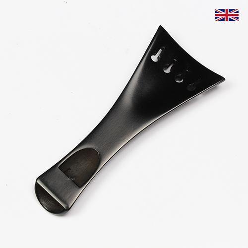 Tailpiece Ebony Wood - Ebony Trim Shield Inlay