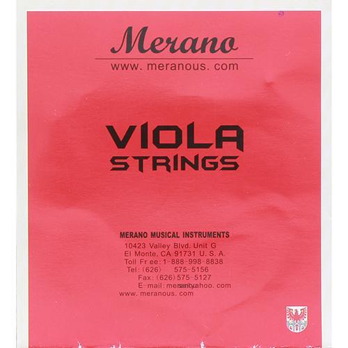 MERANO VIOLA SYNTHETIC CORE STRINGS 16.5" 16" 15.5" 15" Set