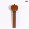 Peg Set Boxwood - Baroque Model with Black collar/ball Violin