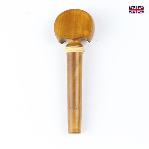 Peg Set Boxwood - Baroque Model with White Collar Violin