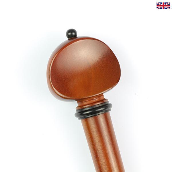 Peg Set Boxwood - Swiss Model with Ebony Trim Violin
