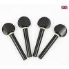 Shop | Fine Cello Peg Set – Hill Model – Ebony/White 4/4