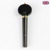 Peg Set Ebony - Heart Model with Brass Trim Violin