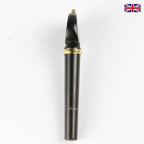 Peg Set Ebony - Heart Model with Brass Trim Violin