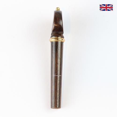 Peg Set Rosewood - Heart Model with Brass Trim Violin