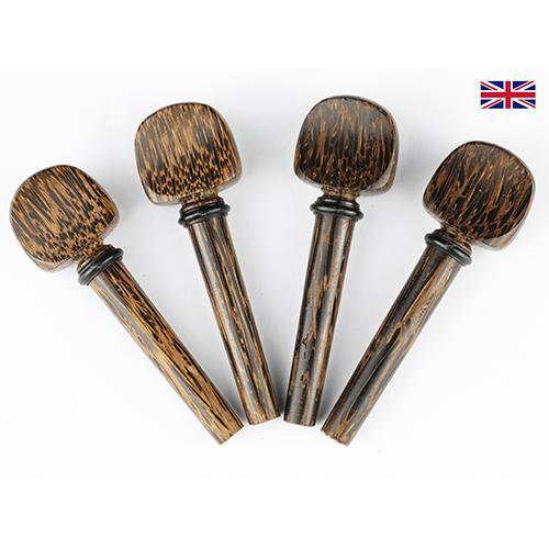 Peg Set Palm Wood - French Model Violin