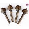 Peg Set Palm Wood - Hill Model Ebony Trim Violin