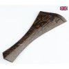 Tailpiece Palm Wood - Hollow Hill Harp with Ebony Trim 11.5cm