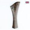 Tailpiece Palm Wood - Hollow Hill Harp with Ebony Trim 11.5cm